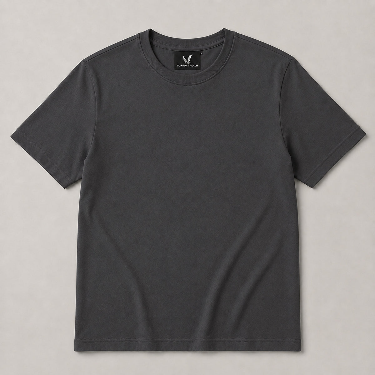 Crew Neck T-Shirt - Dark Grey