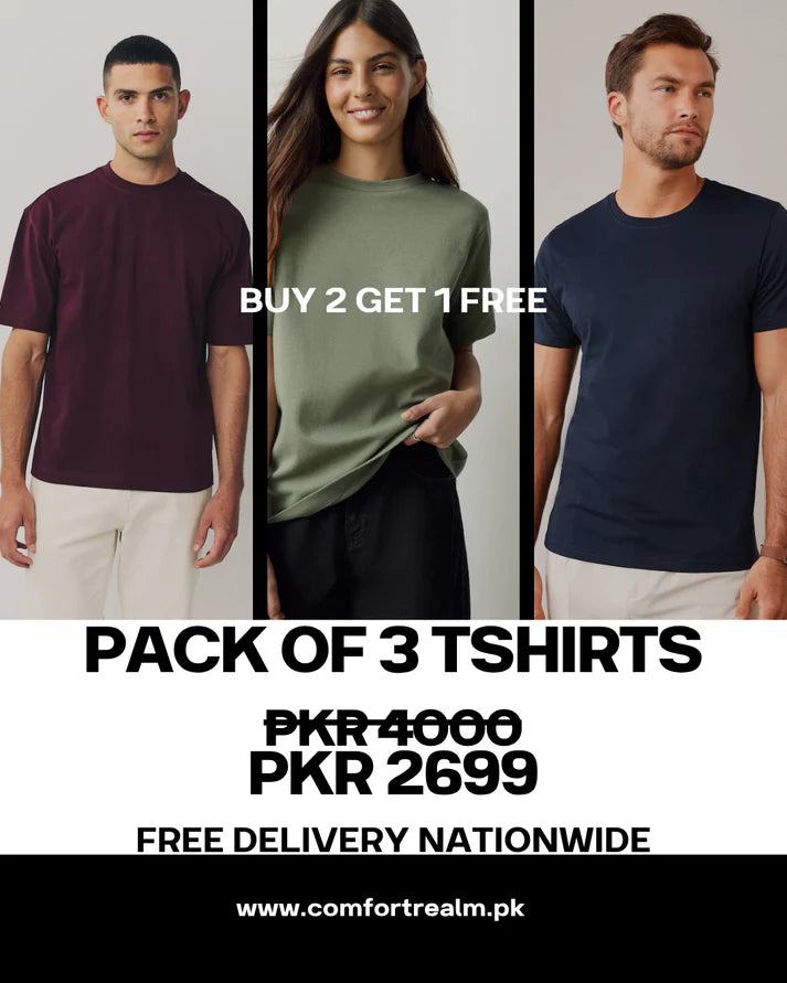 Pack of 3 - Tshirts