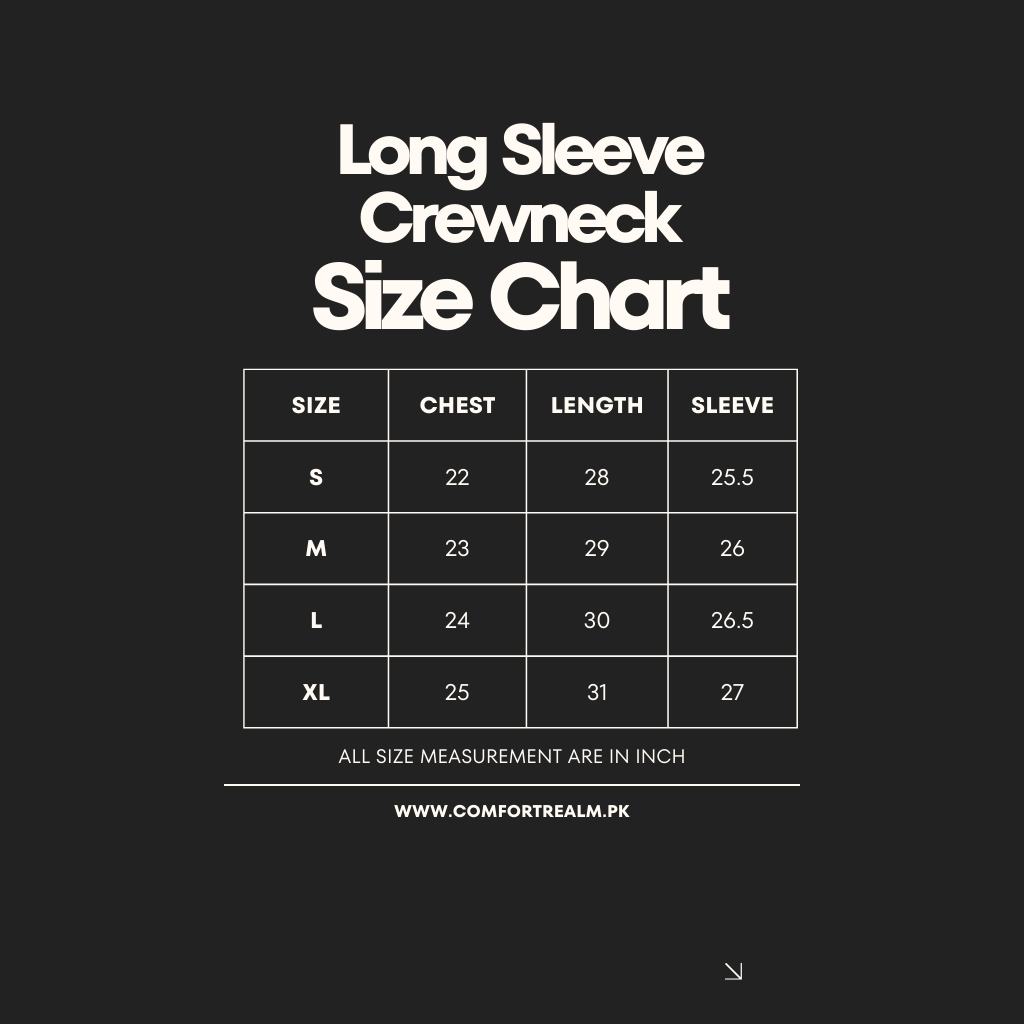Long Sleeves - Charcoal