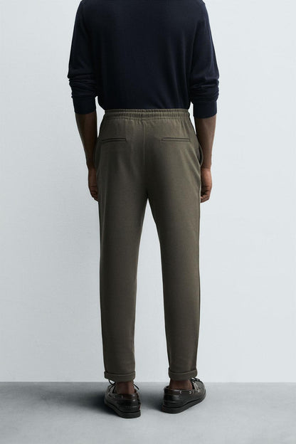 Basic Trousers - Olive