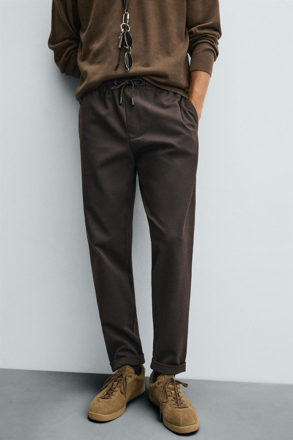 Basic Trousers - Chocolate