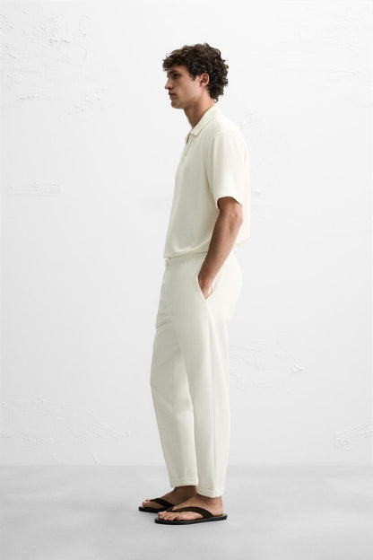 Basic Trousers - White