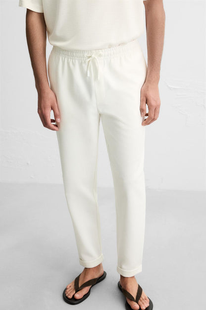 Basic Trousers - White