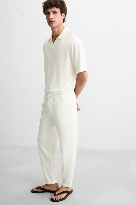 Basic Trousers - White