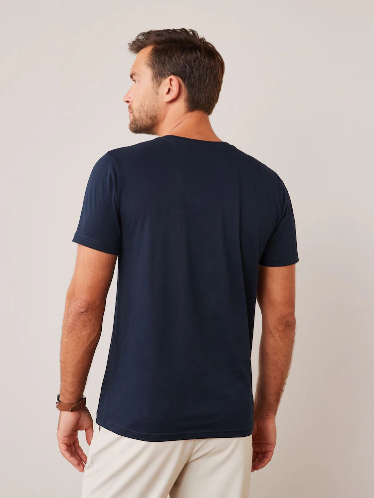 Crew Neck T-Shirt - Navy