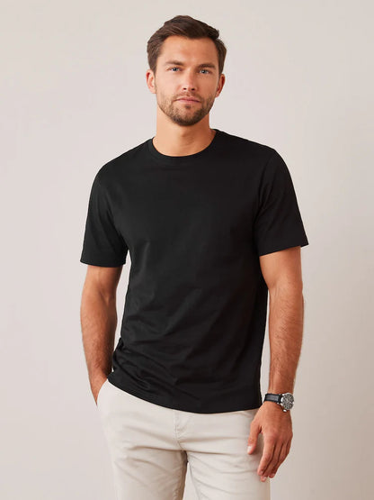 Crew Neck T-Shirt - Black