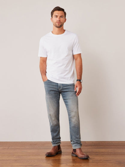 Crew Neck T-Shirt - White