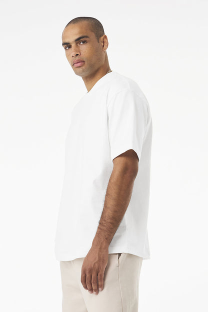 Drop Shoulder Oversized T-Shirt - White