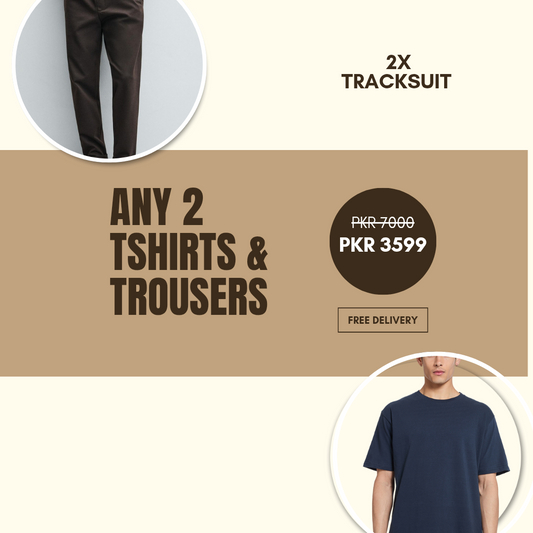 2 Tshirts & 2 Trousers