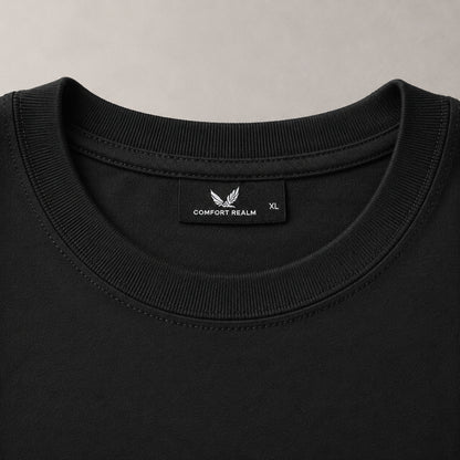 Crew Neck T-Shirt - Black
