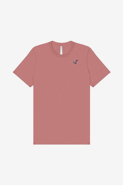 Crew Neck T-Shirt - Dusty Rose