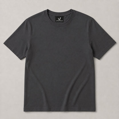 Crew Neck T-Shirt - Dark Grey
