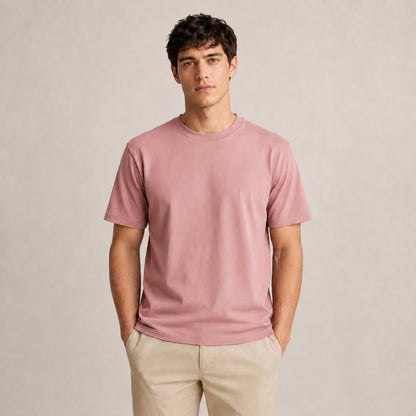 Crew Neck T-Shirt - Dusty Rose