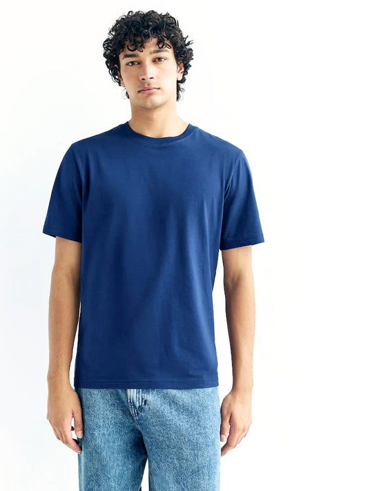 Crew Neck T-Shirt - Royal