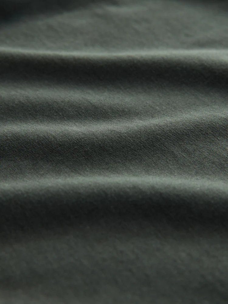 Crew Neck T-Shirt - Forest Green