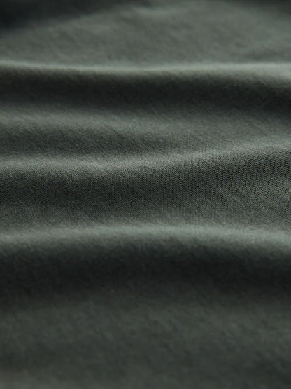 Crew Neck T-Shirt - Forest Green