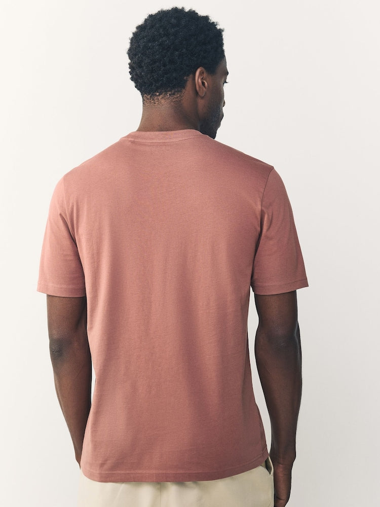 Crew Neck T-Shirt - Dusty Rose