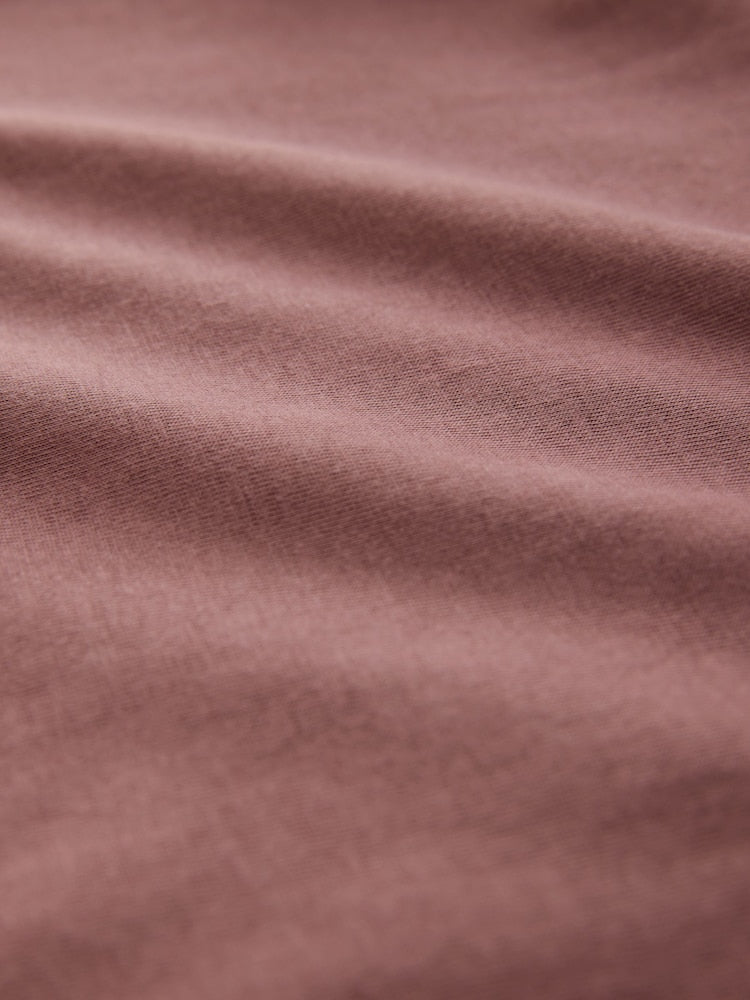 Crew Neck T-Shirt - Dusty Rose