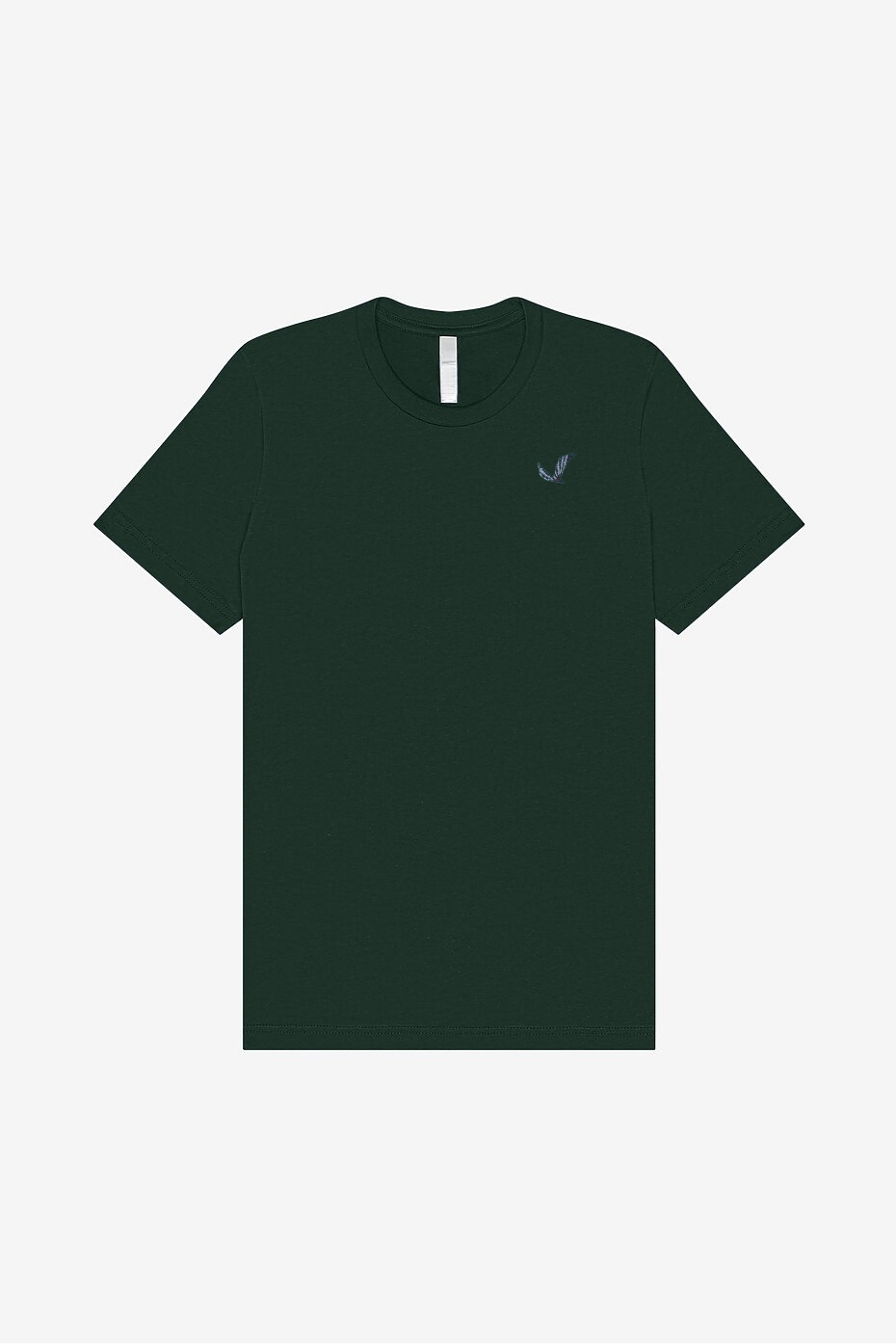 Crew Neck T-Shirt - Forest Green