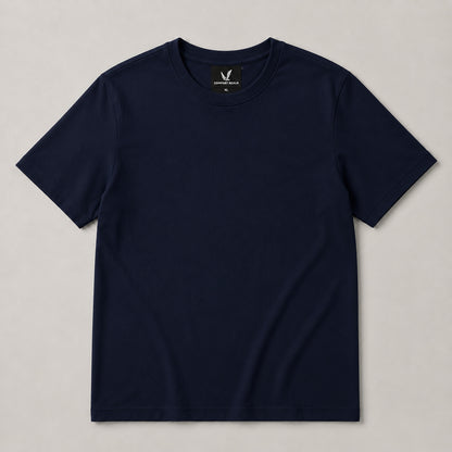 Crew Neck T-Shirt - Navy