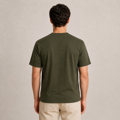 Crew Neck T-Shirt - Olive