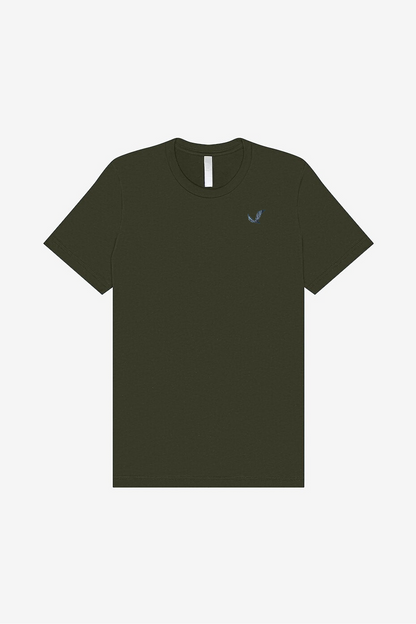 Crew Neck T-Shirt - Olive