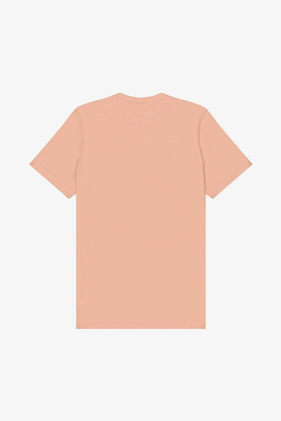 Crew Neck T-Shirt - Peach