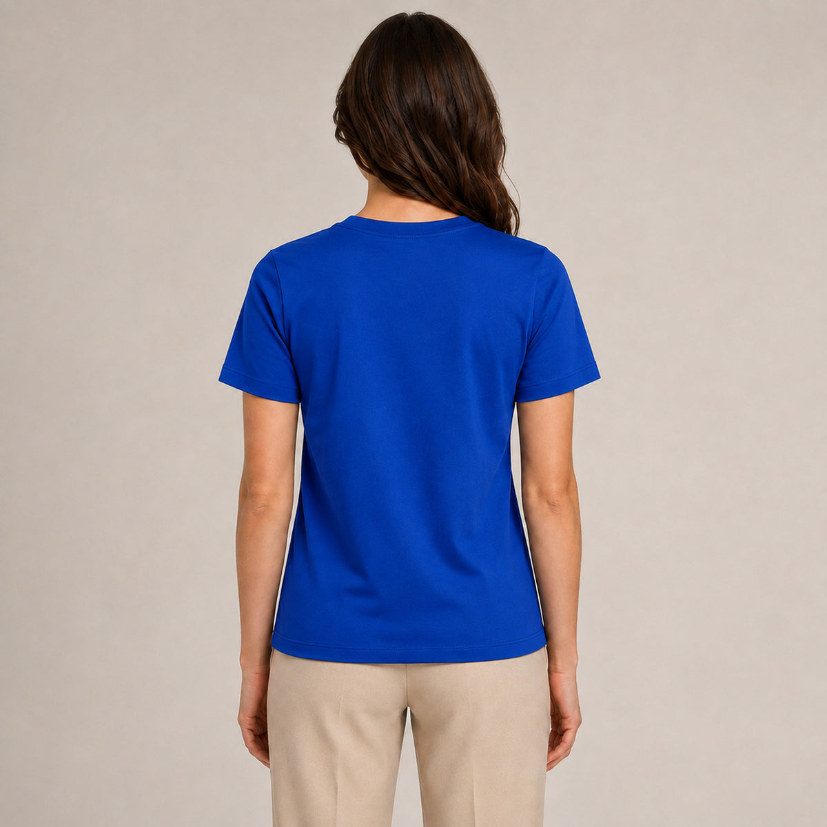 Crew Neck T-Shirt - Royal