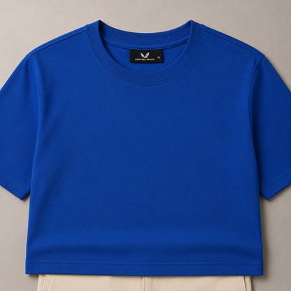 Crew Neck T-Shirt - Royal