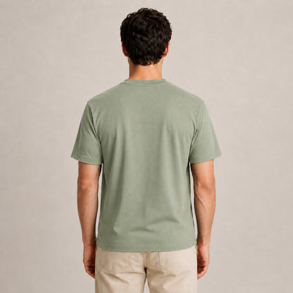 Crew Neck T-Shirt - Sage