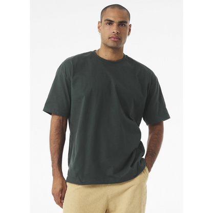Drop Shoulder Oversized T-Shirt - Olive
