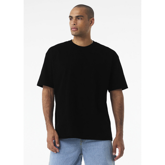 Drop Shoulder Oversized T-Shirt - Black