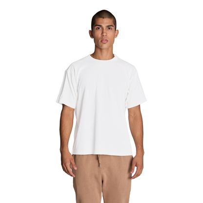Drop Shoulder Oversized T-Shirt - White
