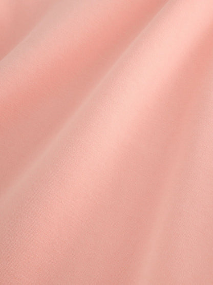 Crew Neck T-Shirt - Peach