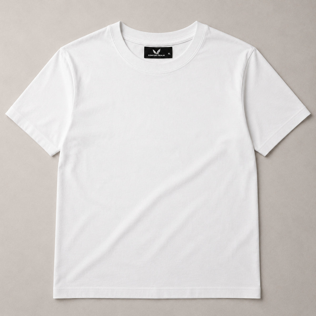Crew Neck T-Shirt - White