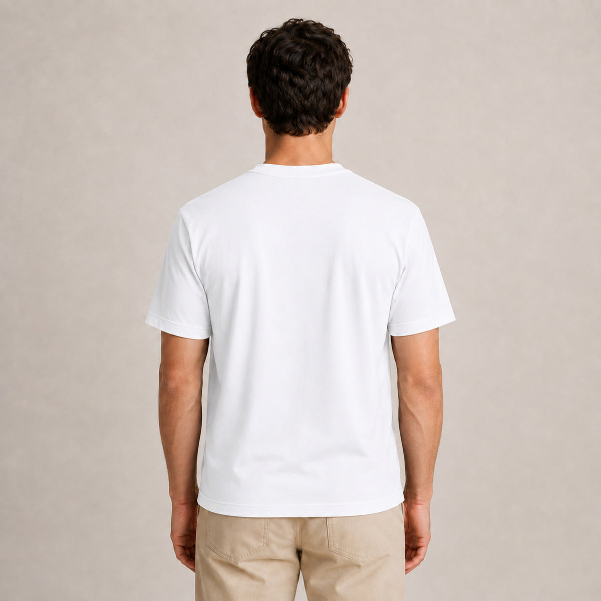 Crew Neck T-Shirt - White