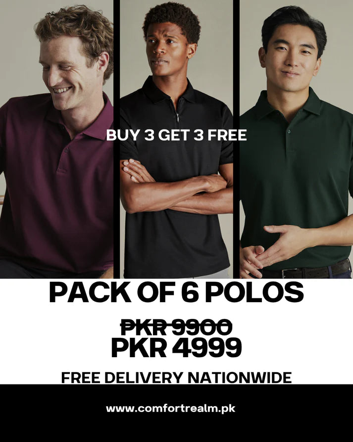 Pack of 6 - Polos
