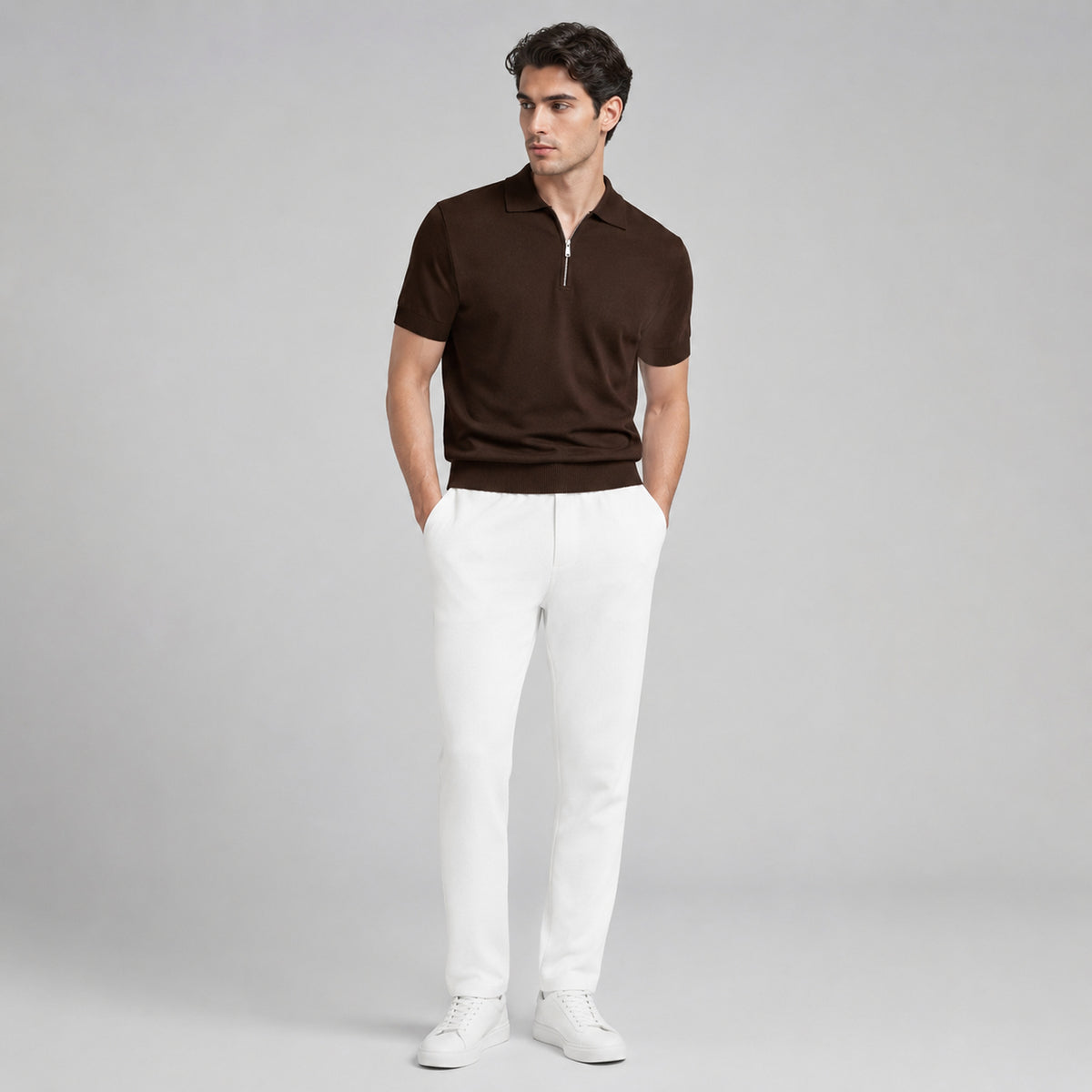Basic Trousers - White