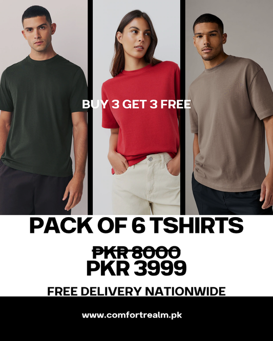 Pack of 6 T-Shirts