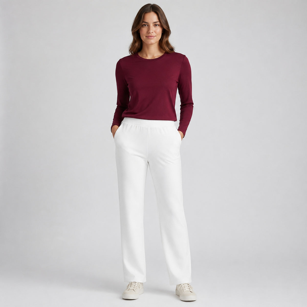 Basic Trousers - White