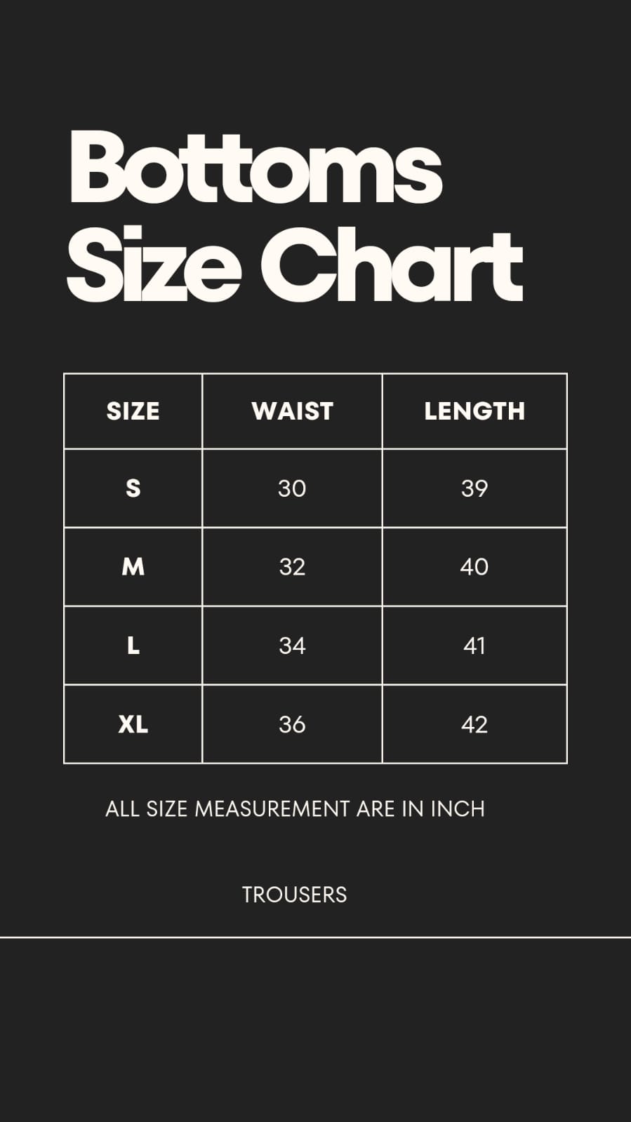 Basic Trousers - White