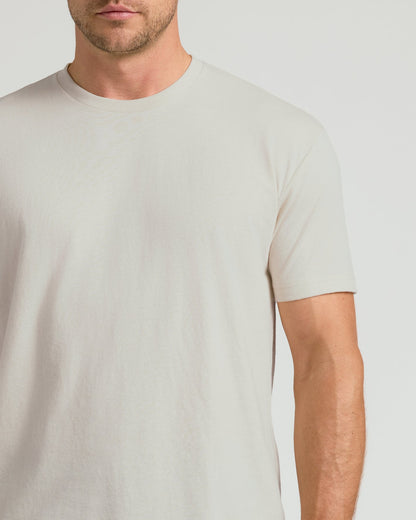 Crew Neck T-Shirt - Ivory