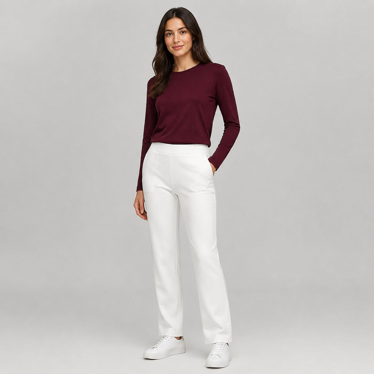 Basic Trousers - White