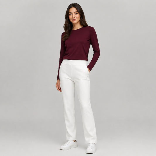 Basic Trousers - White