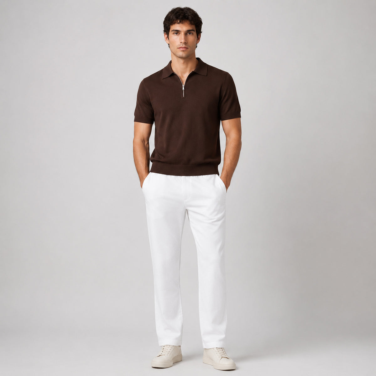 Basic Trousers - White