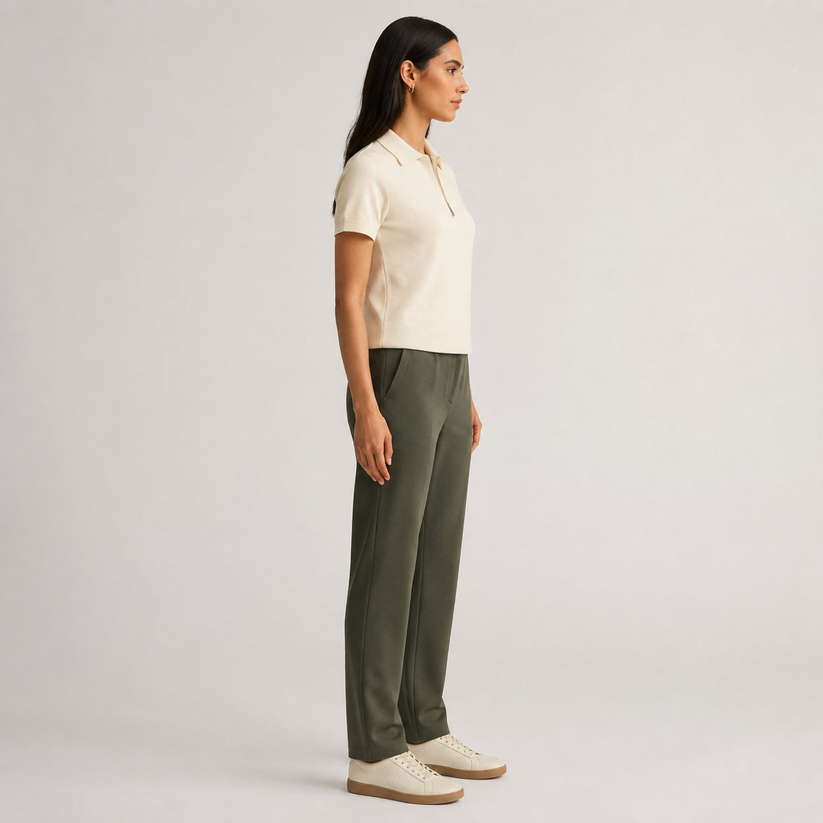 Basic Trousers - Olive
