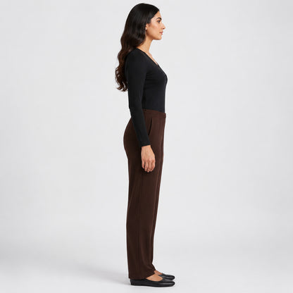 Basic Trousers - Chocolate