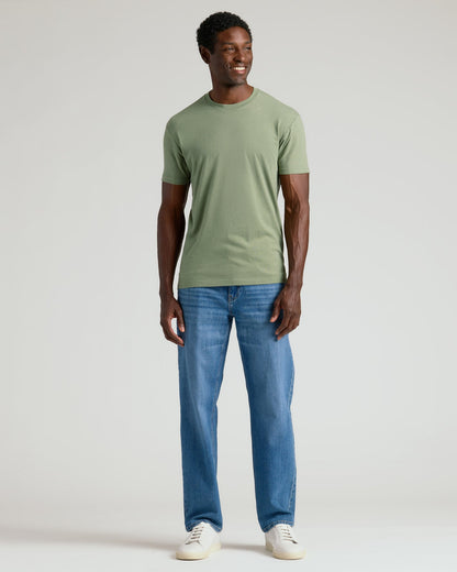 Crew Neck T-Shirt - Sage