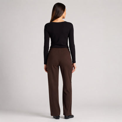 Basic Trousers - Chocolate